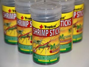 Shrimp sticks – garnalen voer 100gram