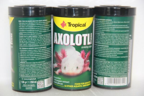 Axolotl voer
